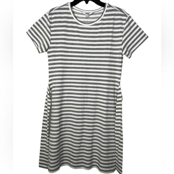 BB Dakota Stripe Tie Waist Dress Size S - Picture 5 of 9